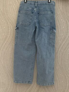 GAP Light Blue Wide-Leg Carpenter Jeans